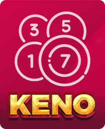 Keno game in the Y1 Game app